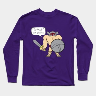 Real Talk Gladiator Long Sleeve T-Shirt